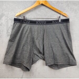 Kuiu Ultra Merino Boxer Briefs Mens XXL Gray Hunting Underwear NWOT